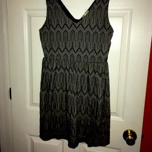 Lucky Brand Black & Grey Dress